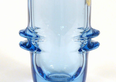 Váza. Lisované sklo. Heřmanova Huť